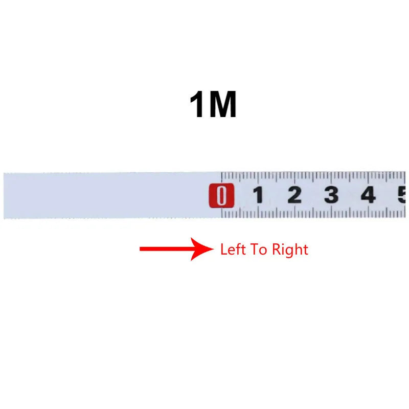 1-5m Stainless Steel Miter Track Tape Measure Self Adhesive Metric Scale Ruler Rust-Proof Durable and Wear-Resistan Ruler
