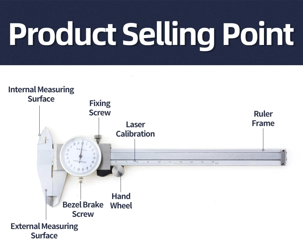 IP54 Calipers Stainless Steel Digital Pachymeter Caliber Measuring Tools Carpenter Tools Electronic Caliper Metal Vernier Ruler