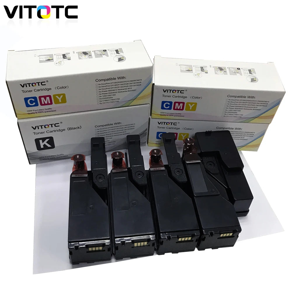 Toner Cartridge For Xerox Phaser 6020 6022 Workcentre 6025 6027 Laser Printer Compatible 106R02760 106R02761 106R02762 106R02763