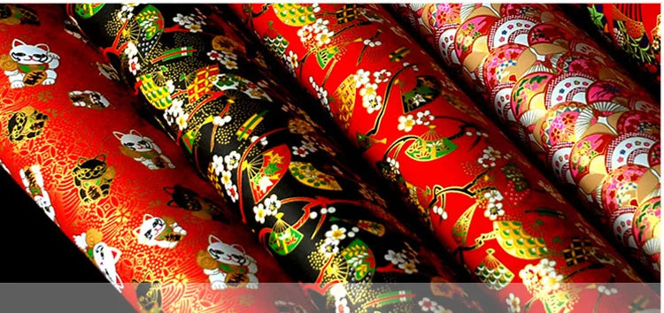 Origami Japanese Chiyogami Yunzen Paper, Hand-silk Screened Craft Paper For Gift Wrapping Box Doll Decoration 20 Sheets