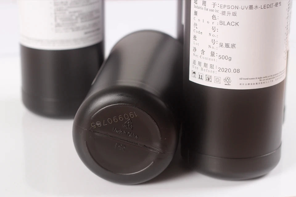 250ml 500ml soft uv ink For EPSOM UV flatbed Printer A2 A3 A4 L800 L805 R1390 L1800 R2000 XP600 T800 Flexible Leather UV ink