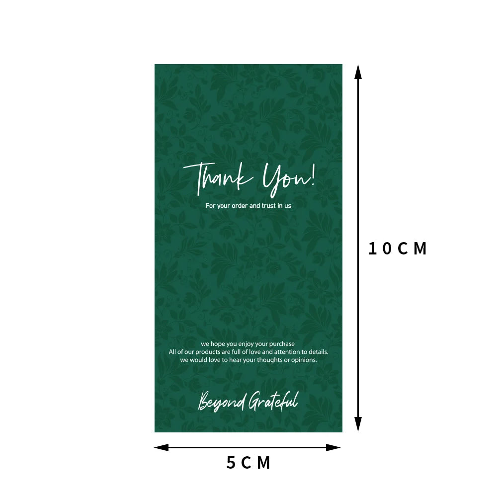 10-50pcs ' Especially For You' Rectangle Stickers 5*10cm Thank you Small Business Sticker Labels For Express Package Decor