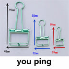 High-Quality 93 Black Metal 48mm 32mm 19mm Binder Clip for Decorative Clips, Student School Office Supplies