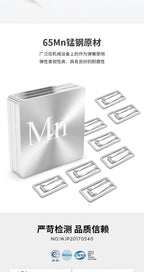 Nusign Paper Clip Silver Color Metal Document Binding Note Clips Bookmark Office Supplies