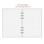 45 Sheets A5 A6A7 Loose Leaf Notebook Refill Spiral Binder Inner Page Weekly Monthly To Do Line Dot Grid Inside Paper Stationery