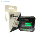 ETOPOO Digital Electronic Level Digital Angle Fnder 4*90 ° Magnetic Inclinometer Protractor Precision Level Box for Woodworking