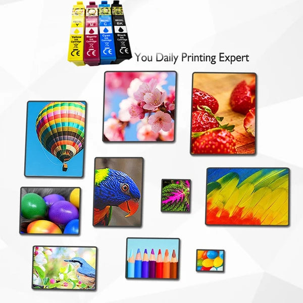 603XL Ink Cartridges for Epson 603 T603XL XP 2100 for Epson XP-3100 XP-2100 WF-2810 XP-3105 XP-4100 WF-2830 XP-2105 Printer