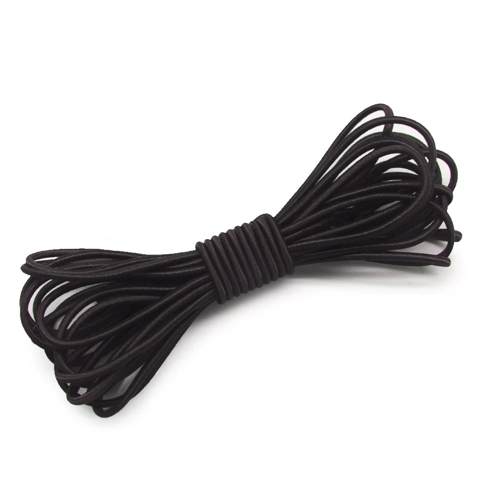 2.5mm Elastic Rope Elastic Band Shock Cord Bungee Rubber Band Stretch Thread for Garment Accessory Craft Handmade DIY