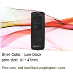 Rectangle Pocket Self Inking Engraving Rubber Stamp Hold DIY Material for Laser Engraving Stamping Machine
