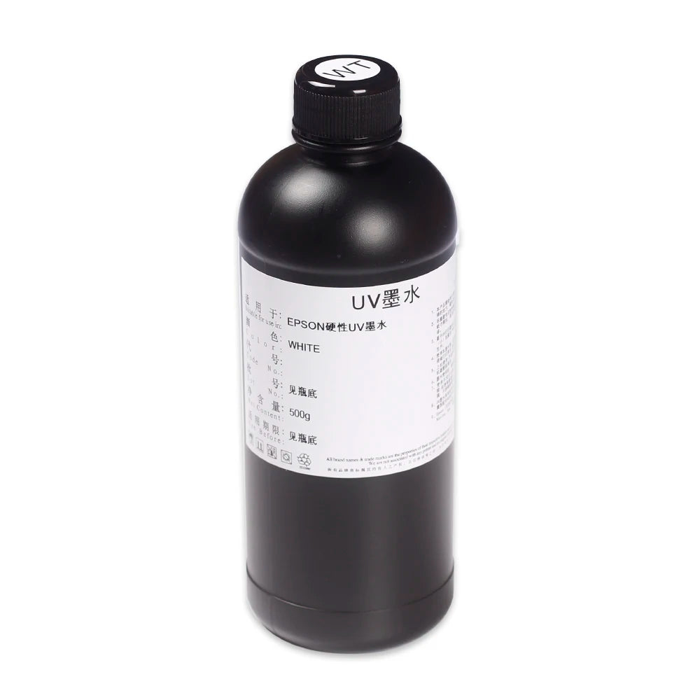 250ml 500ml soft uv ink For EPSOM UV flatbed Printer A2 A3 A4 L800 L805 R1390 L1800 R2000 XP600 T800 Flexible Leather UV ink