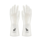 Female waterproof rubber latex dishwashing gloves kitchen durable cleaning housework chores dishwashing tools