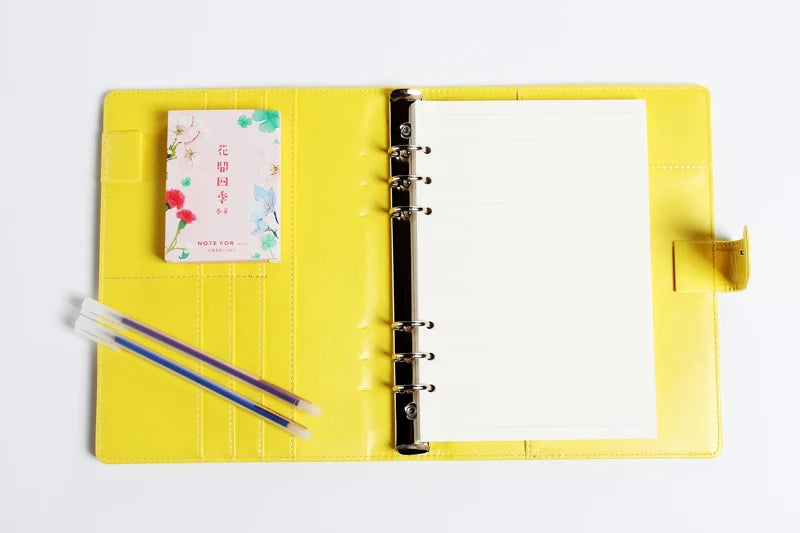 Diary 2025 Classic 6 Holes Binder Notebook Inner Paper Core/refilling Inner Papers:line,grid,dots,list,daily Weekly Monthly Plan