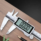 Electronic Digital Caliper HD Full Screen Full Metal 0-150/200/300mm Stainless Steel Vernier Caliper Precise Measurement Tool