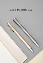 Deli Metal Gel Pen Rollerball Caneta ручка Ballpoint 0.5MM Signing Pens for Office Students Business Stationary Supplies