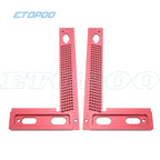 TS-3 Square Hole ruler Woodworking T-type Scribe Mark Measurement Tool Aluminum Alloy Precision Cross-calibration Ruler