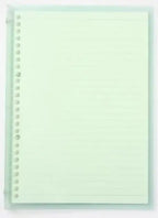 A5 B5 20Holes Loose-Leaf Notebook Refill 60Sheet Spiral Binder Paper Index Inside Page Dot Grid Blank Connell Stationery