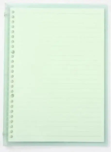 A5 B5 20Holes Loose-Leaf Notebook Refill 60Sheet Spiral Binder Paper Index Inside Page Dot Grid Blank Connell Stationery