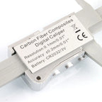 Vernier Caliper Digital Caliper Scriber for Carpenters Slide Ruler Sliding Scale Tool Carbon Fiber Composites Battery Excluded