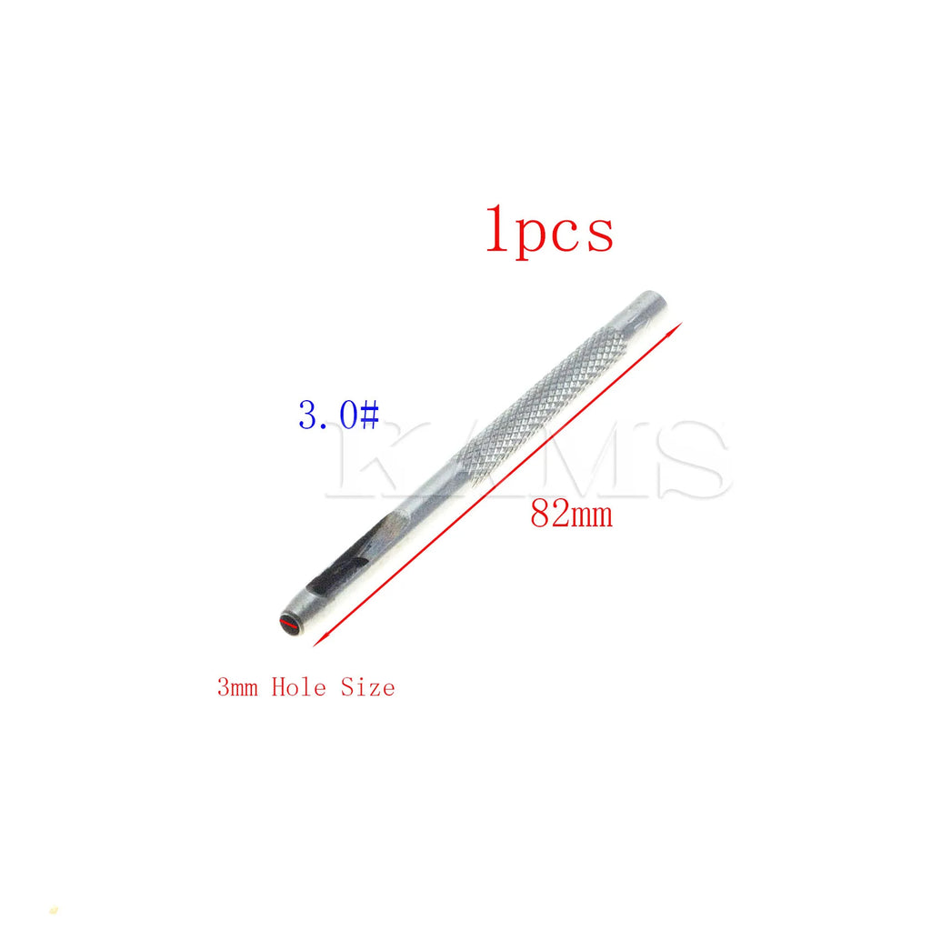 25 Size Pick Leather Tools Leather Punch Leathercraft Hole Craft Set Hollow Puncher Belt Punch 1.0mm-25mm for Clothing Canvas