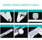 Electronic Digital Caliper HD Full Screen Full Metal 0-150/200/300mm Stainless Steel Vernier Caliper Precise Measurement Tool
