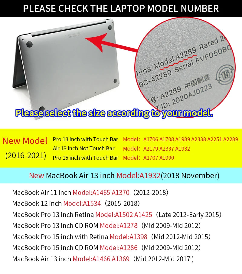 Ultra-Thin Super Slim Laptop Bag Case Sleeve for 2018 MacBook Pro Retina & Air 12 13 15 16 Transverse style