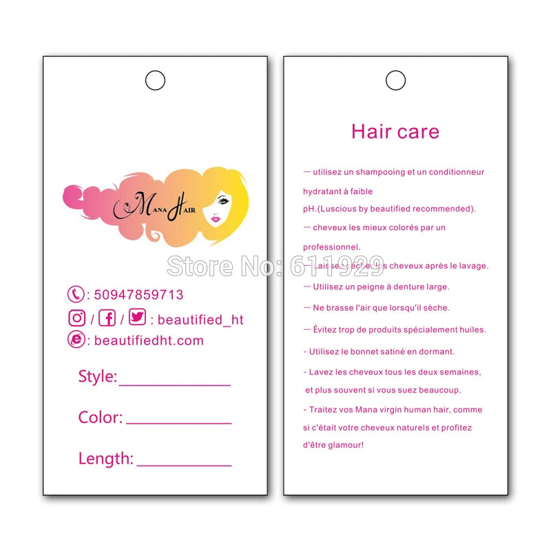 Free Shipping Custom Clothes Paper Hang Tag, Price Tag, Clothing Tag