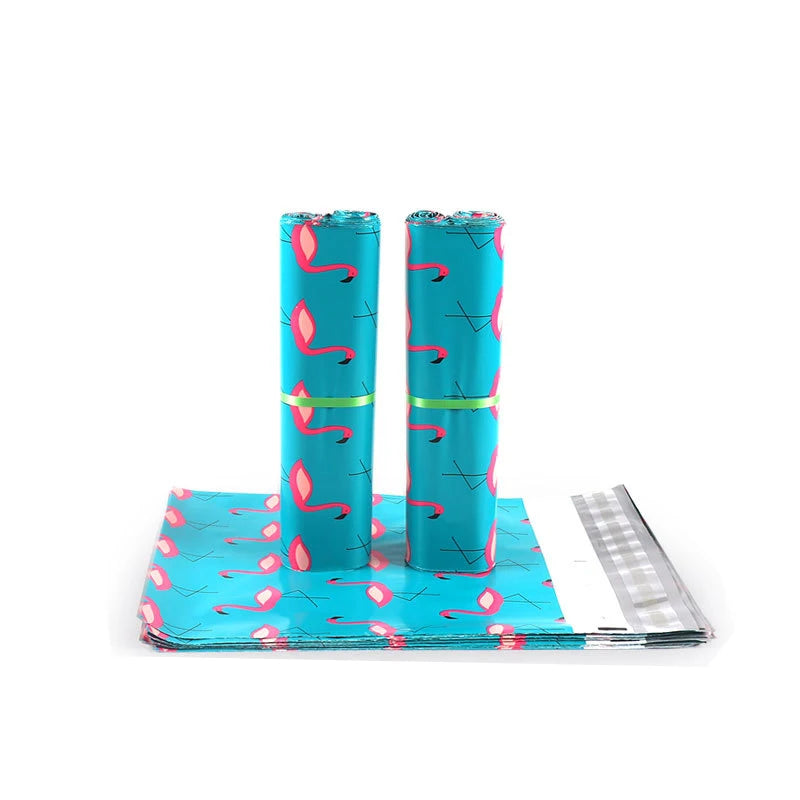 10PCS Print Poly Mailer Cloth Packaging Envelopes Self Seal Clothes Mailing bag  courier shipping envelopes