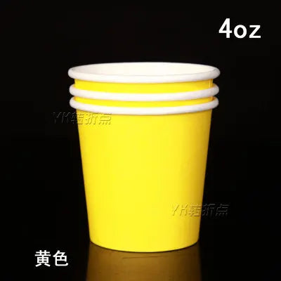 4oz disposable cups thick tasting concentrated color tasting cup coffee paper cup for coffee 100ml paper cup