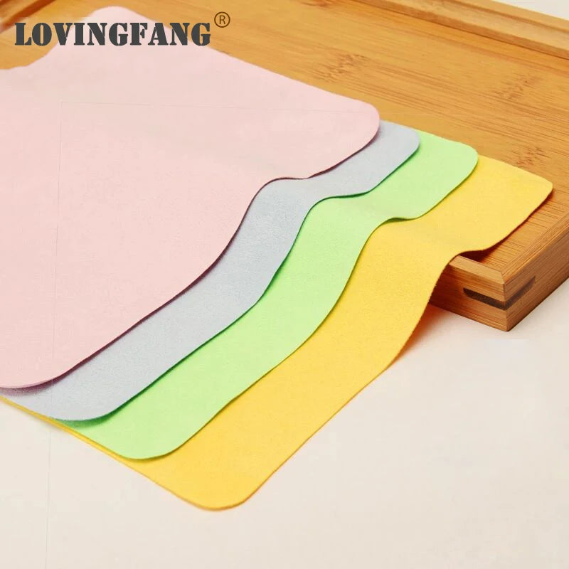 5/10 Pcs High Quality Chamois Glasses Cleaner  Microfiber Glasses Cleaning Cloth For Lens Phone Screen Cleaning Wipes