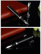 Jinhao X750 Classic Style Silver Clip Metal Fountain Pen 0.5 mm Nib Steel Ink Pens for Gift Office Supplies School Supplies