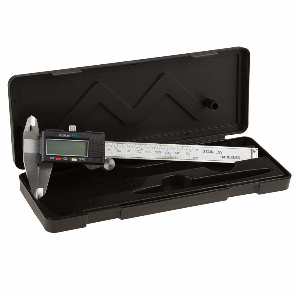 ESPLB Stainless Steel Caliper Electronic LCD Digital Vernier Scale Caliper 6 inch 6'' 150mm Measuring Tool Calipers