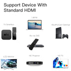 Shuliancable HDMI Cable 2.0 4K 60Hz Cable 1m 2m 3m 5m 10m 15m 20m Splitter Switcher HD TV Laptop PS4 Computer Xbox
