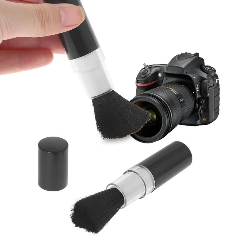 Dust Screen LCD Display Keyboard Cleaner Camera Telescopic Lens Cleaning Brush