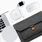 11.6/13/14/15"Laptop Sleeve Felt Ultralight Notebook Tablet Pad Case Multi-pocket Pouch Bag Briefcases for Apple Macbook/ Asus