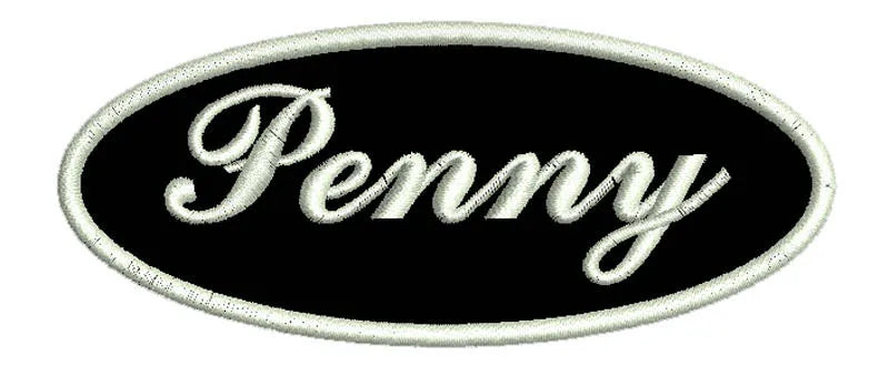 Custom Embroidered Name Patch 110MM Wide Biker Motorcycle Badge Tag Vest Personalized