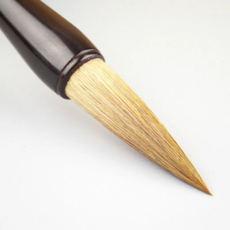 Authentic Chinese Traditional Calligraphy Brush Pen Hopper-shaped Brushes for Couplets Rabbit Mixed Hair Chinese Painting Brush