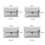 11.6/13/14/15"Laptop Sleeve Felt Ultralight Notebook Tablet Pad Case Multi-pocket Pouch Bag Briefcases for Apple Macbook/ Asus