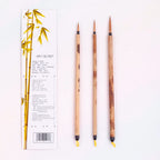 ArtSecret High Quality 3PC/Set BK-02 Art Calligraphy Watercolor Brushes Kolinsky Hair Bamboo Handle Chinese Painting Supplies