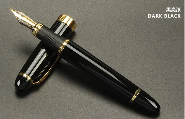 Jinhao X450 Classics Thick Body 1.0mm Bend Nib Calligraphy Pen High Quality Metal Fountain Pen Luxury Ink Gift Pens for Writing