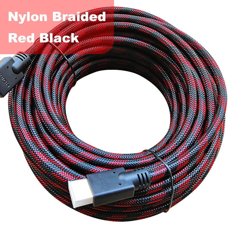 Lungfish Long HDMI-Compatible Cable 1080P 3D for Splitter Switch PS4 LED TV Box Xbox Projector Computer