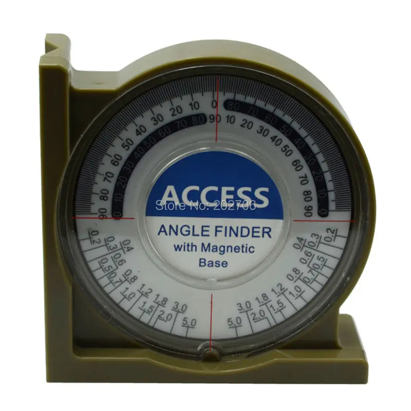 Magnetic Angle Locator Slope Protractor Inclinometer Slope Locator Level Meter Clinometer Survey Portable Measuring Gauge Tool