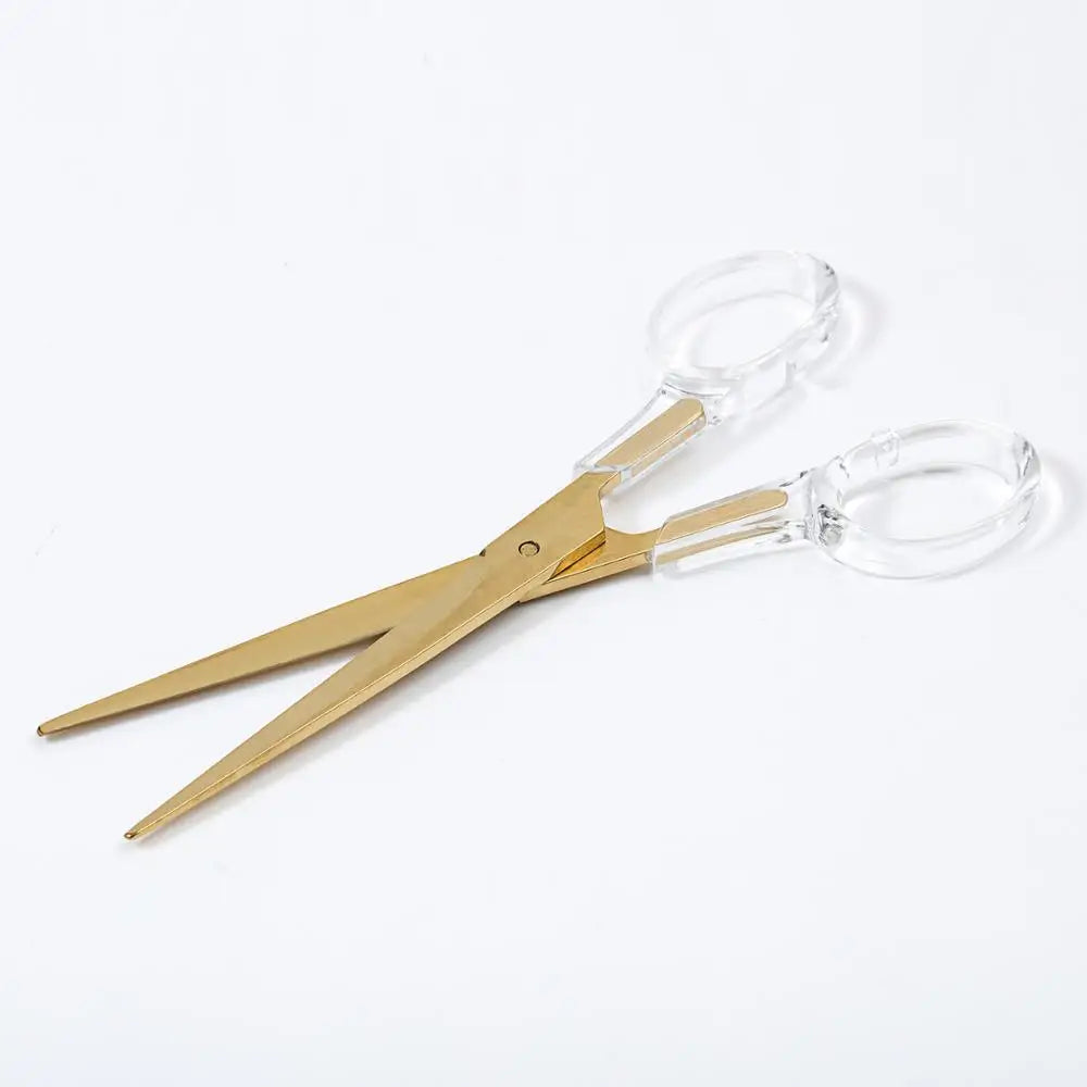 Acrylic Sewing Scissors Acrylic  Solar Energy Calculator Office Accessories