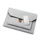 11.6/13/14/15"Laptop Sleeve Felt Ultralight Notebook Tablet Pad Case Multi-pocket Pouch Bag Briefcases for Apple Macbook/ Asus