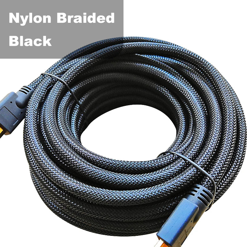 Lungfish Long HDMI-Compatible Cable 1080P 3D for Splitter Switch PS4 LED TV Box Xbox Projector Computer