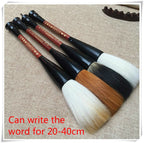 Chinese Calligraphy Brush Pen Large Bucket Pen Couplets Hopper-shaped Brush Chinese Traditional Writing Painting Brush Supplies
