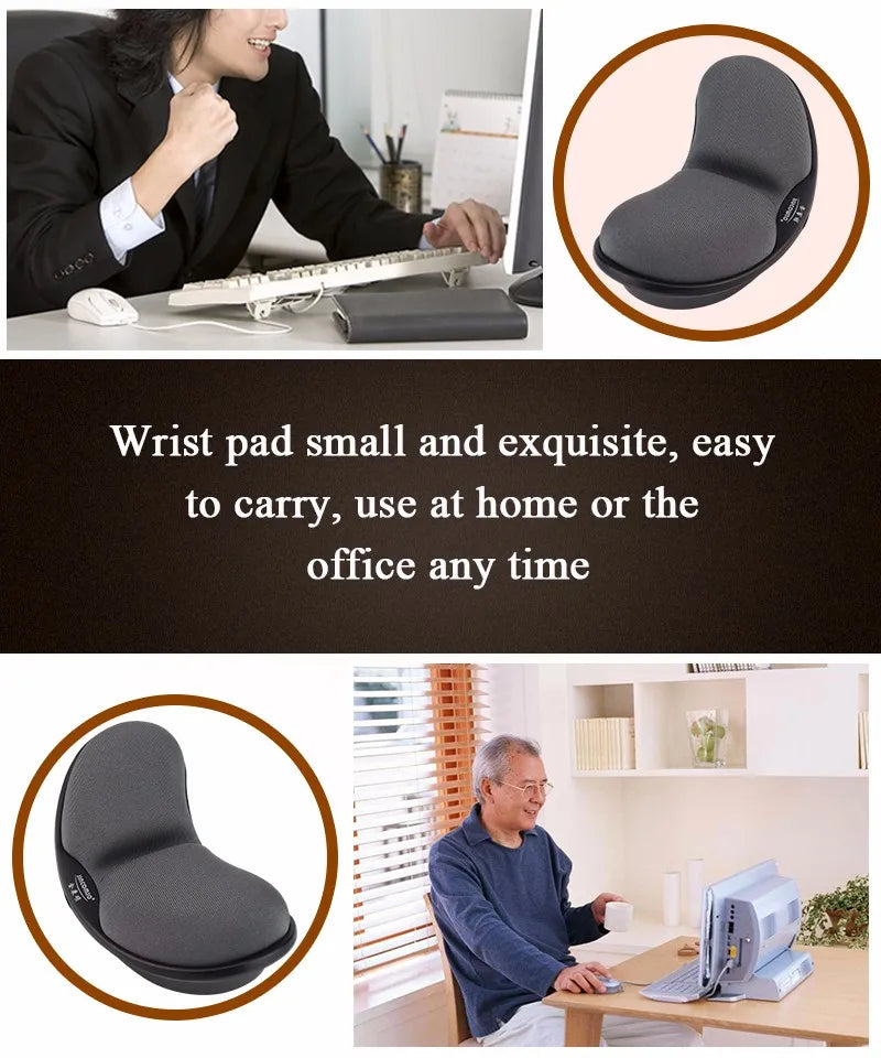 Anti-skid Memory Foam Mouse Pad Mousepad Support Wrist Rest Mat Ergonomic Office Healthy Mouse Pad for Computer Laptop Desktop