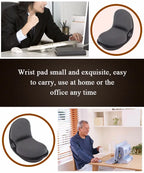 Anti-skid Memory Foam Mouse Pad Mousepad Support Wrist Rest Mat Ergonomic Office Healthy Mouse Pad for Computer Laptop Desktop