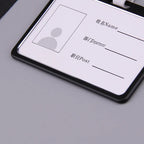 Retractable Badge Reel with Card Holder Reel Clip Key Ring Retractable ID Card Holder Key Chain Holders for Office Name Tag