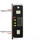 150mm 100mm 360 deg mini digital protractor Angle Finder inclinometer electronic level with magnetic bottom angle measuring tool
