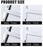 5Meter 15/20/25/30/35/40/50/60MM Elastic Band Sewing Clothing Accessories Nylon Elastic Rubber Band Garment Sewing Black White